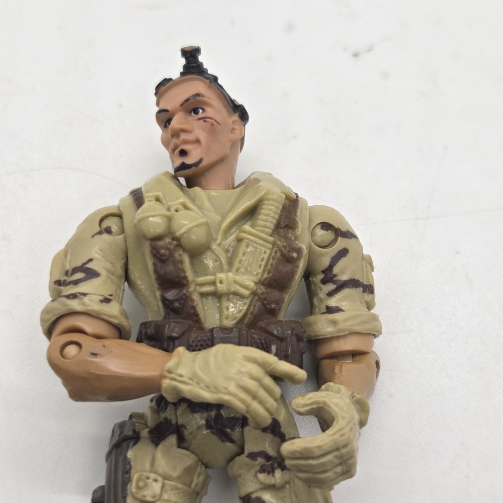 Tony Tanner Lanard The Corps 2003 Action Figure Desert Camo Tactical Hat Light